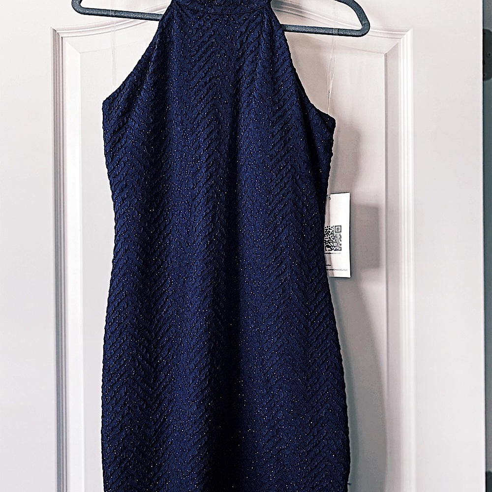 Navy Emerald Sundae Dress
